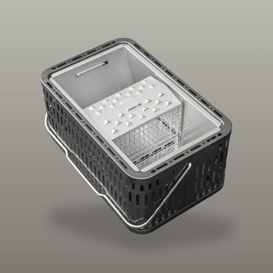 Green Life Tabletop BBQ Grill Double Walled - Dark Grey