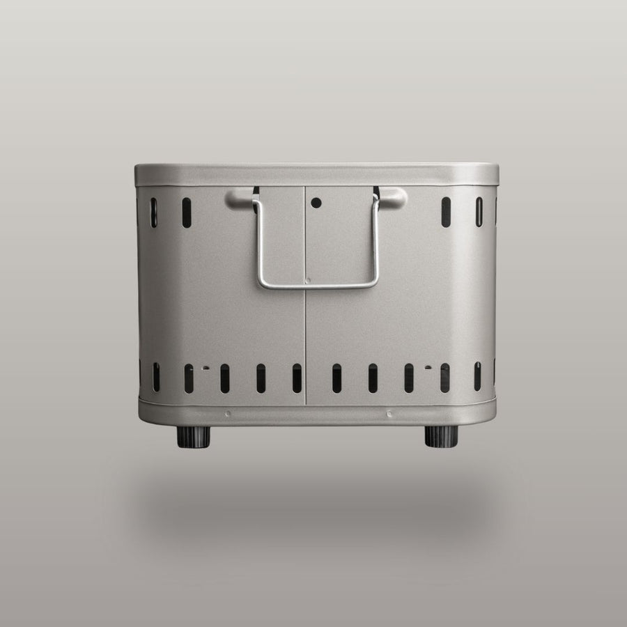 Green Life Tabletop BBQ Grill Double Walled - Light Grey
