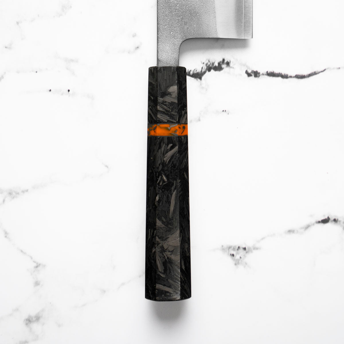 Yoshikane (Hatsukokoro) SKD Nashiji Nakiri 165mm - Carbon Fibre