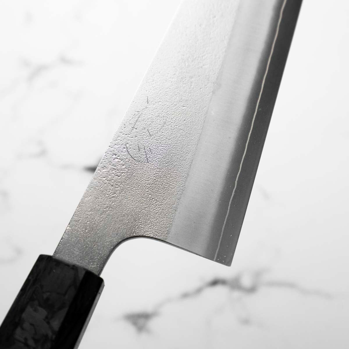 Yoshikane (Hatsukokoro) SKD Nashiji Extra Tall Gyuto 240mm - Carbon Fibre