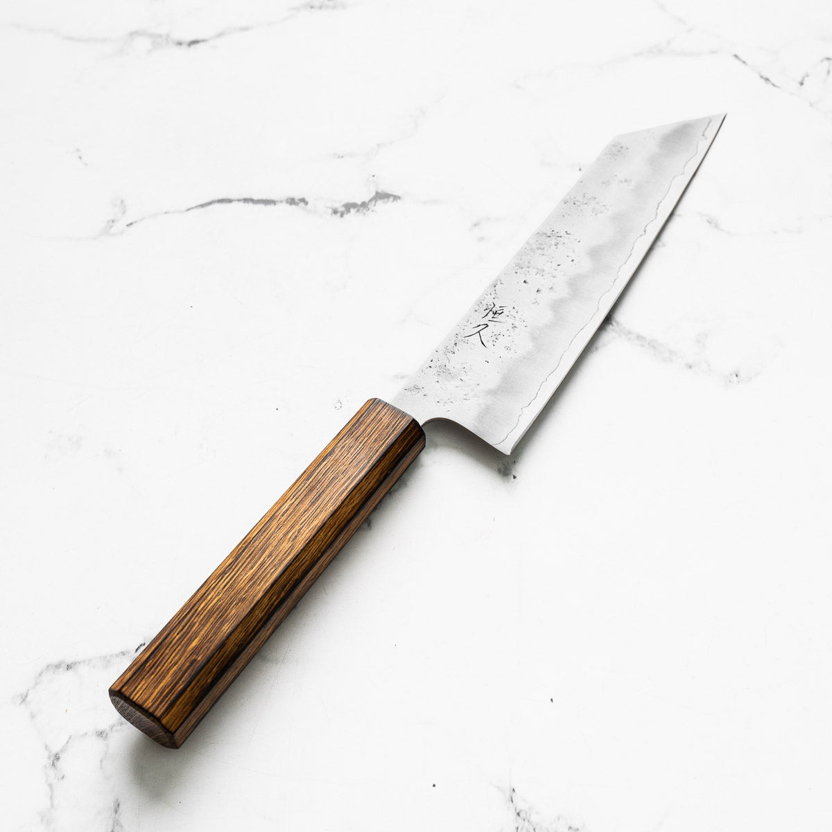 Tsunehisa Ginsan Nashiji Bunka 165mm - Dark Oak
