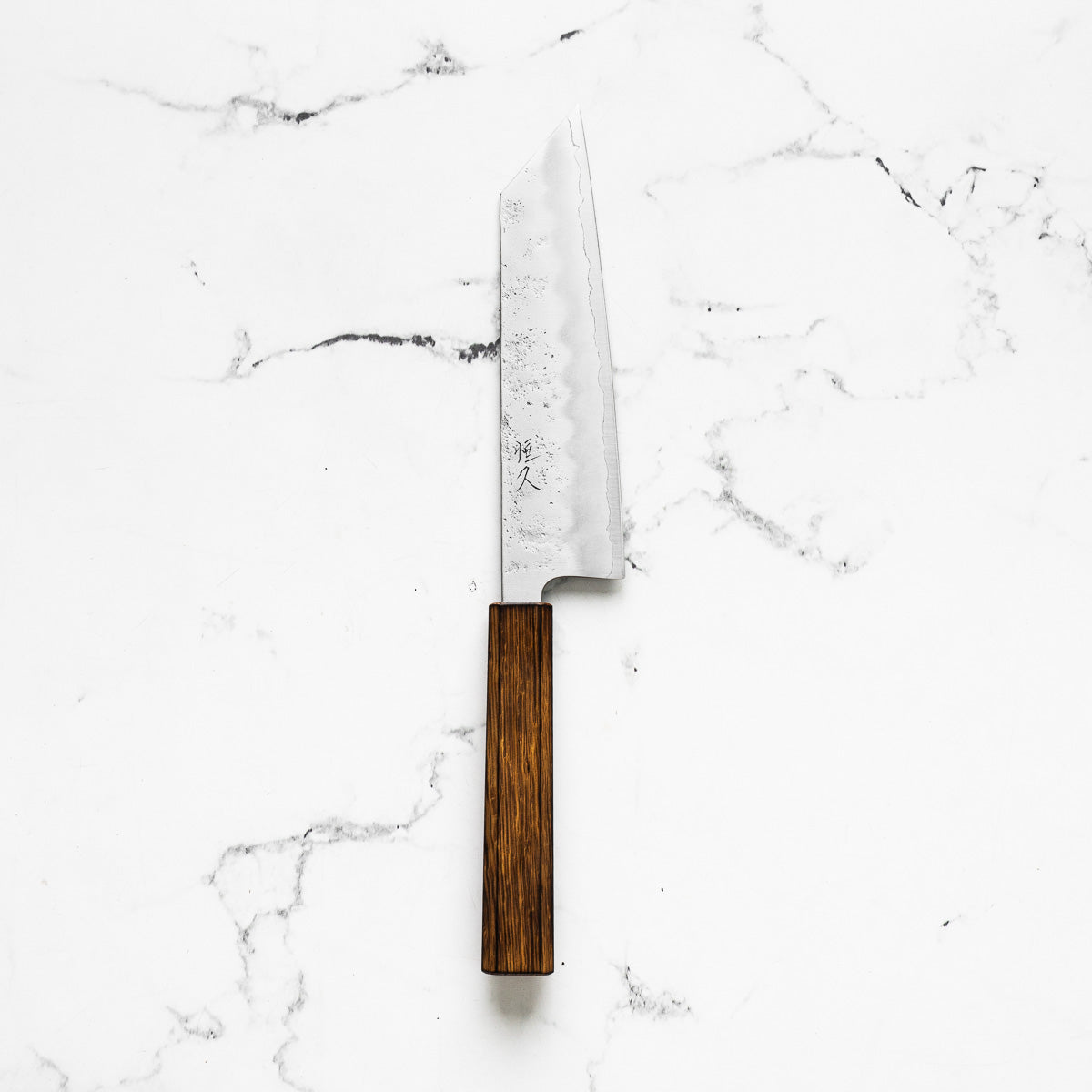 Tsunehisa Ginsan Nashiji Bunka 165mm - Dark Oak