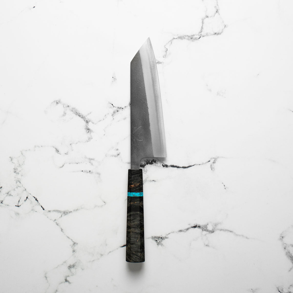 Yoshikane (Hatsukokoro) SKD Nashiji Bunka 165mm - Maple Turquoise