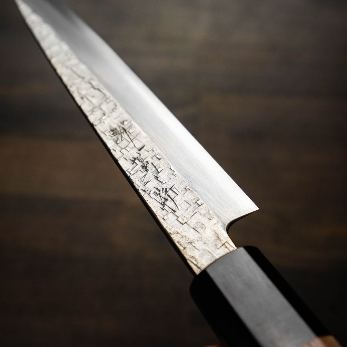 Nakagawa x Kikumori Ginsan Tsuchime Yanagiba 180mm