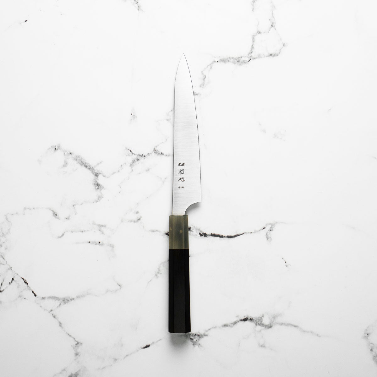 Hatsukokoro Hayabusa Blue Super Petty 150mm - Ebony & Blonde