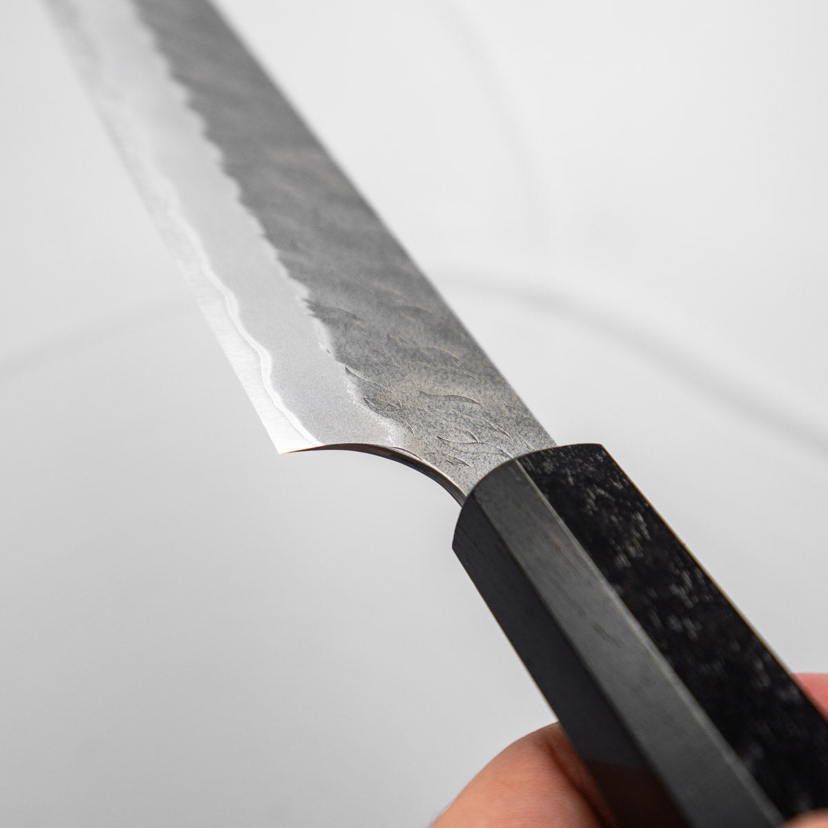 Nigara Hamono Blue Super Tsuchime Sujihiki 240mm - Ebony