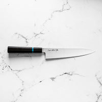 Sakai Kikumori Swedish Stainless Gyuto 210mm - Ebony Turquoise