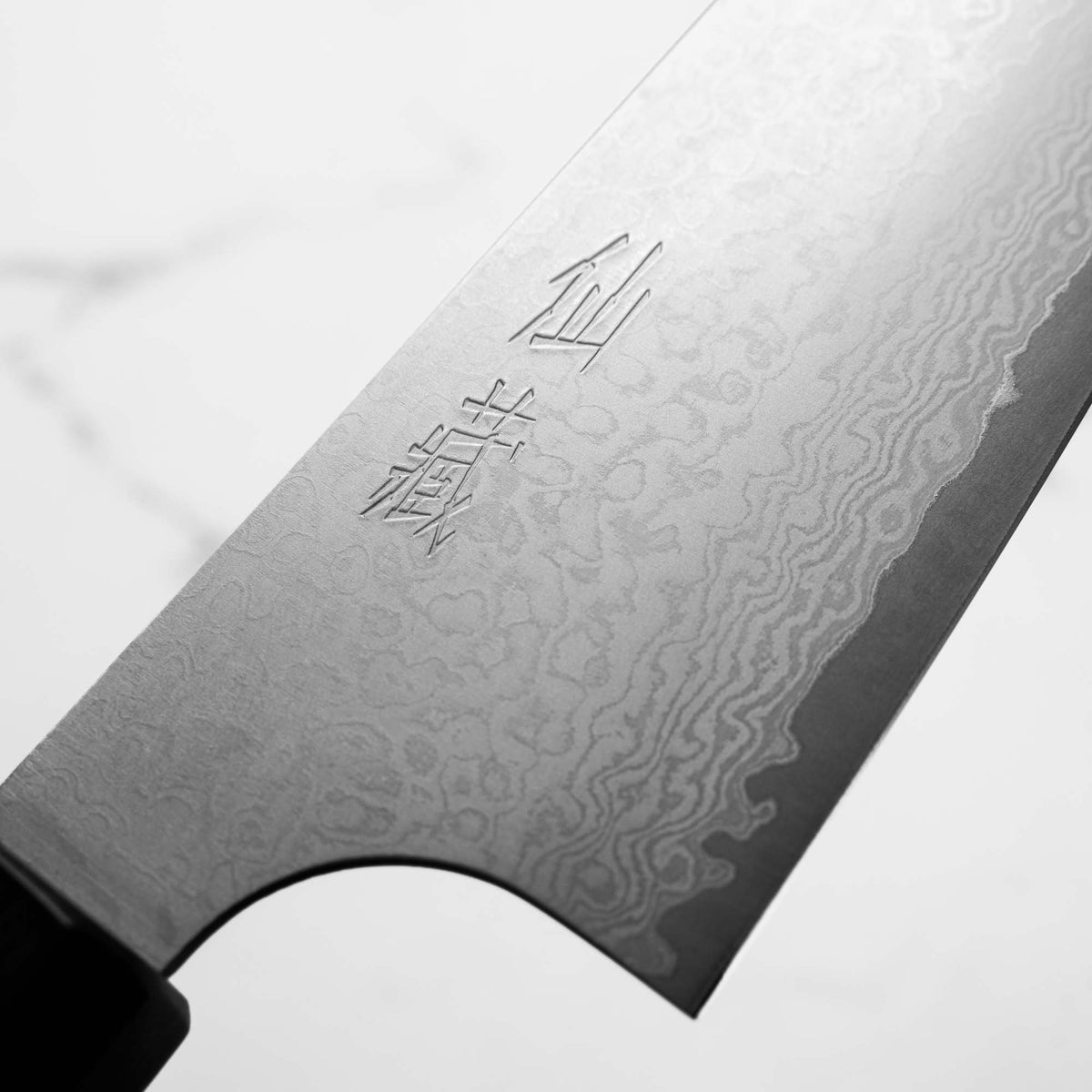 Senzo Black VG10 Damascus Bunka 165mm