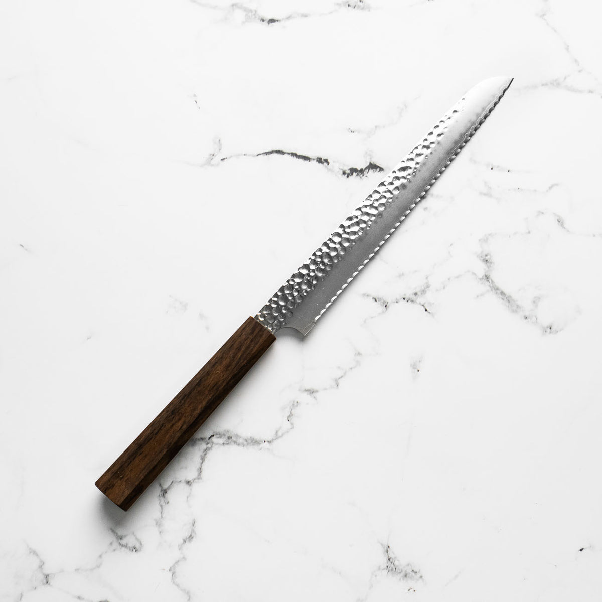 Hatsukokoro Hayabusa VG10 Tsuchime 3 Layer Bread Knife 210mm