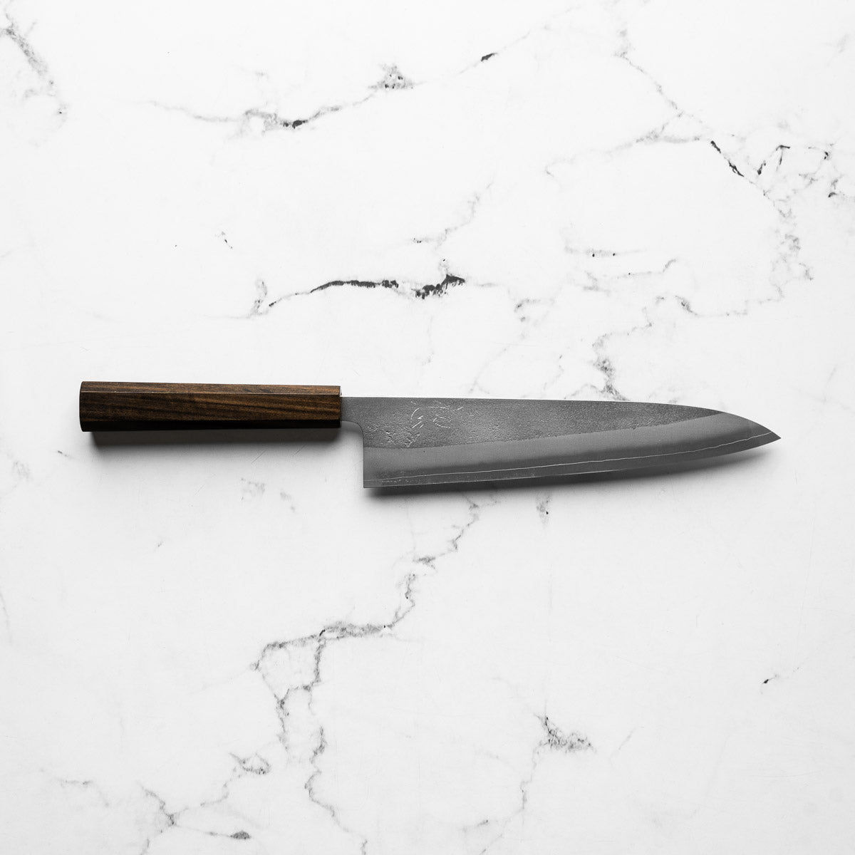 Yoshikane Hamono (Hatsukokoro) SKD Nashiji Gyuto 210mm - Bubinga