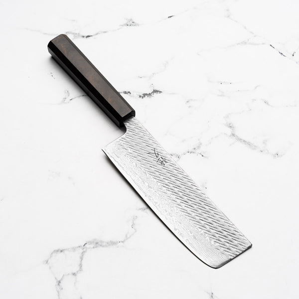 Tsunehisa Nawame Nakiri 165mm - Ebony