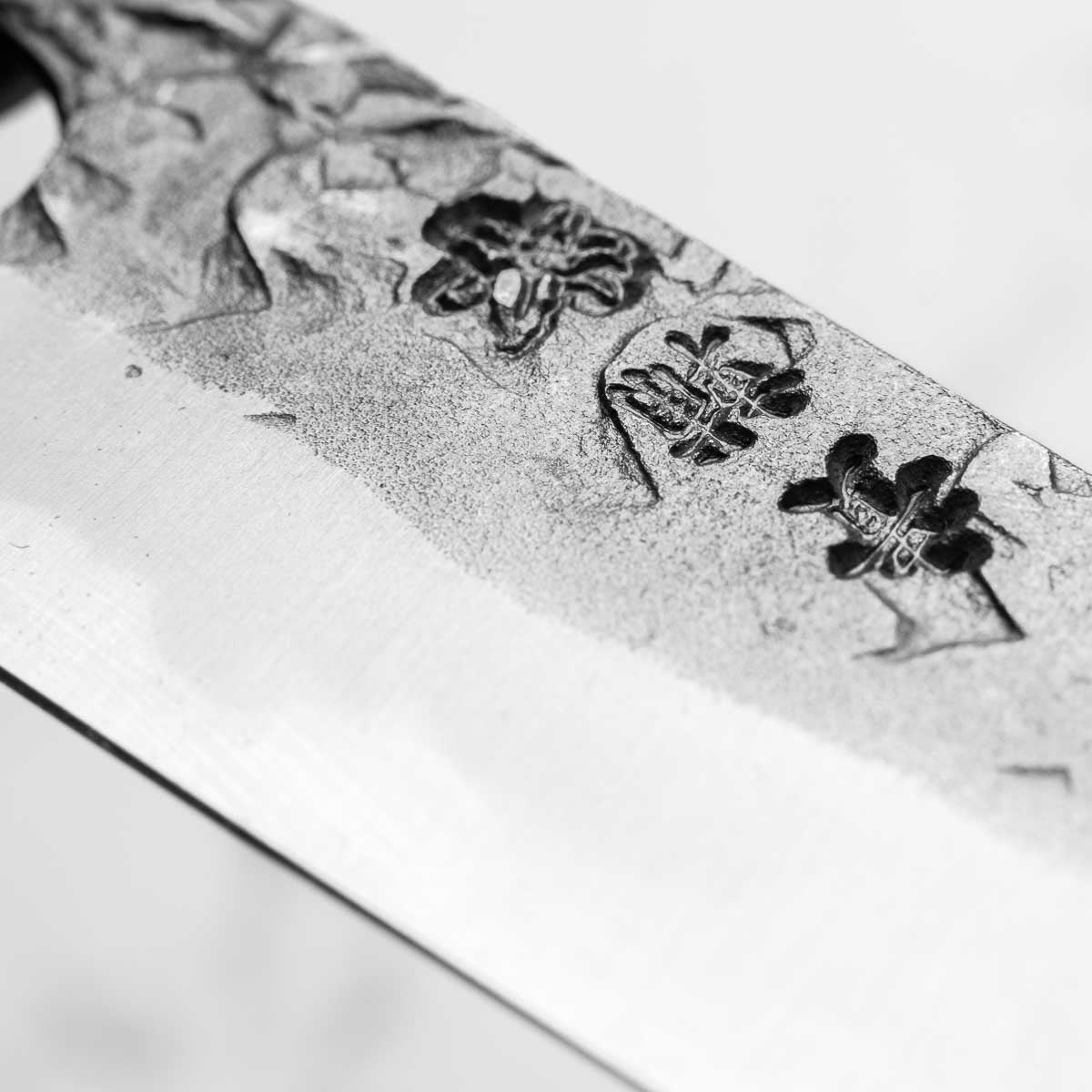 Kisuke Blue 2 Kurouchi Tsuchime Petty 120mm