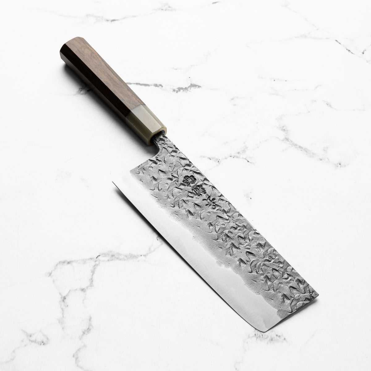 Kisuke Blue 2 Kurouchi Tsuchime Nakiri 165mm