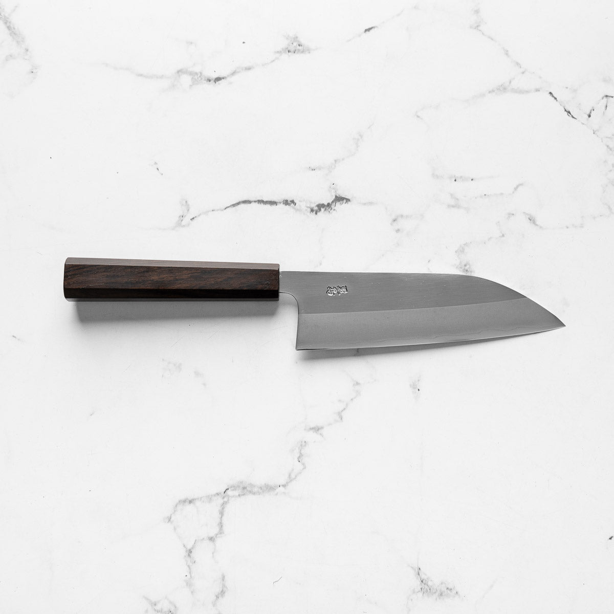 Kurotori Ginsan Mirror Finish Santoku 165mm