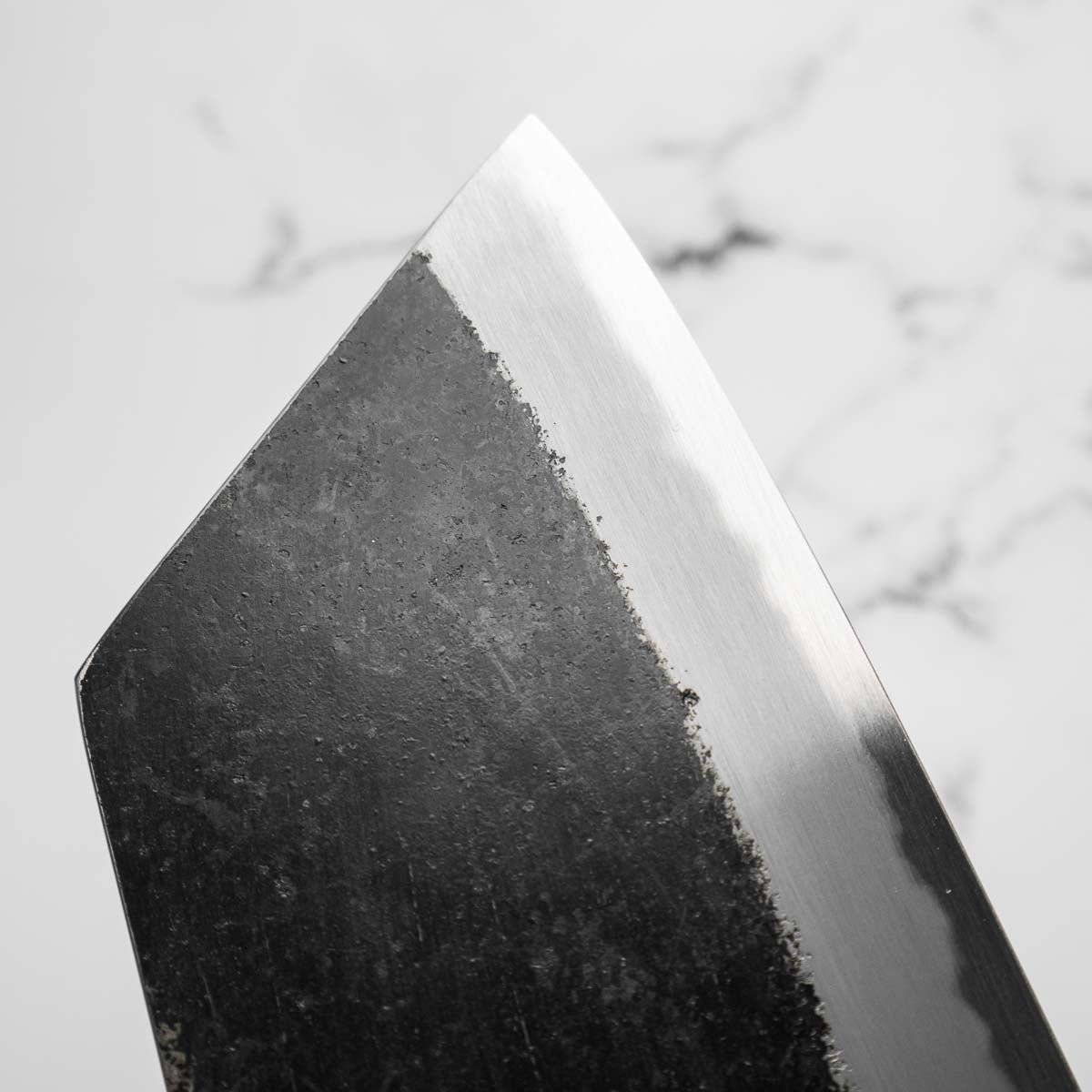 Sakai Kikumori White 2 Kiritsuke Cleaver 180mm - Ebony & Blonde