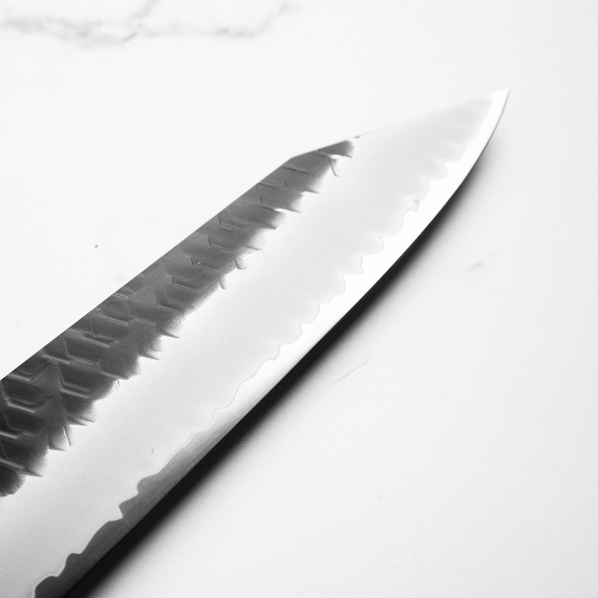 Nigara Hamono SG2 Kurouchi Tsuchime Kiritsuke Sujihiki 255mm - Ebony