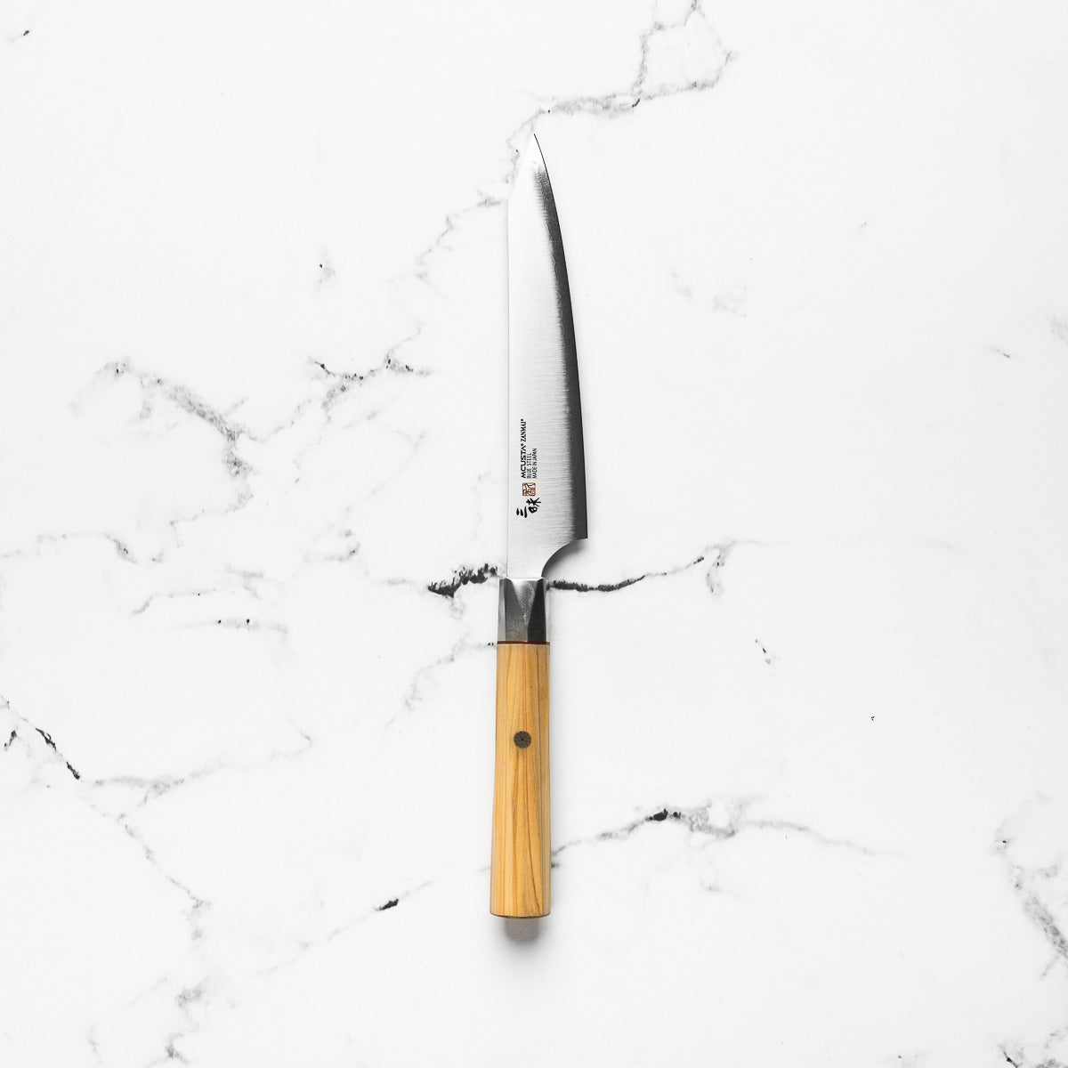 Mcusta Zanmai "Beyond" Blue Super Petty 150mm