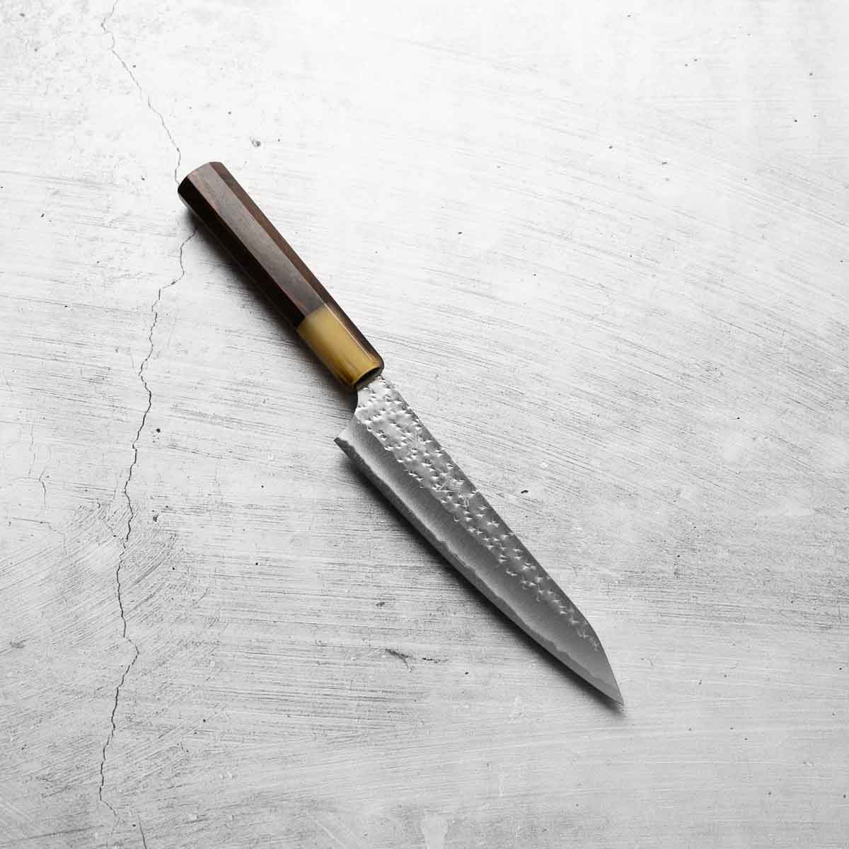 Yu Kurosaki AS Kokusen Petty 150mm - Siamese Rosewood