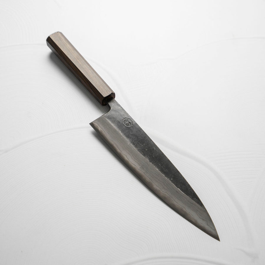 Hatsukokoro Kumokage Blue 2 - 3 Knife Set with Magnetic Benchtop Holder