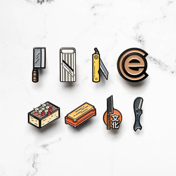 Enamel Pins - 8 Set