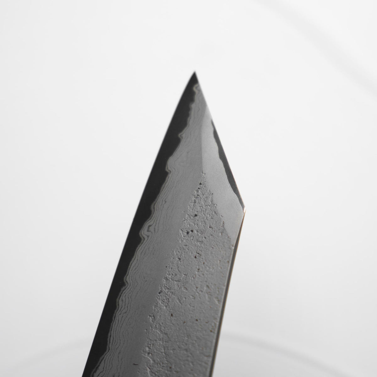 Nigara Hamono (Hatsukokoro) Blue 2 Nashiji Damascus Kiritsuke 240mm - Ebont