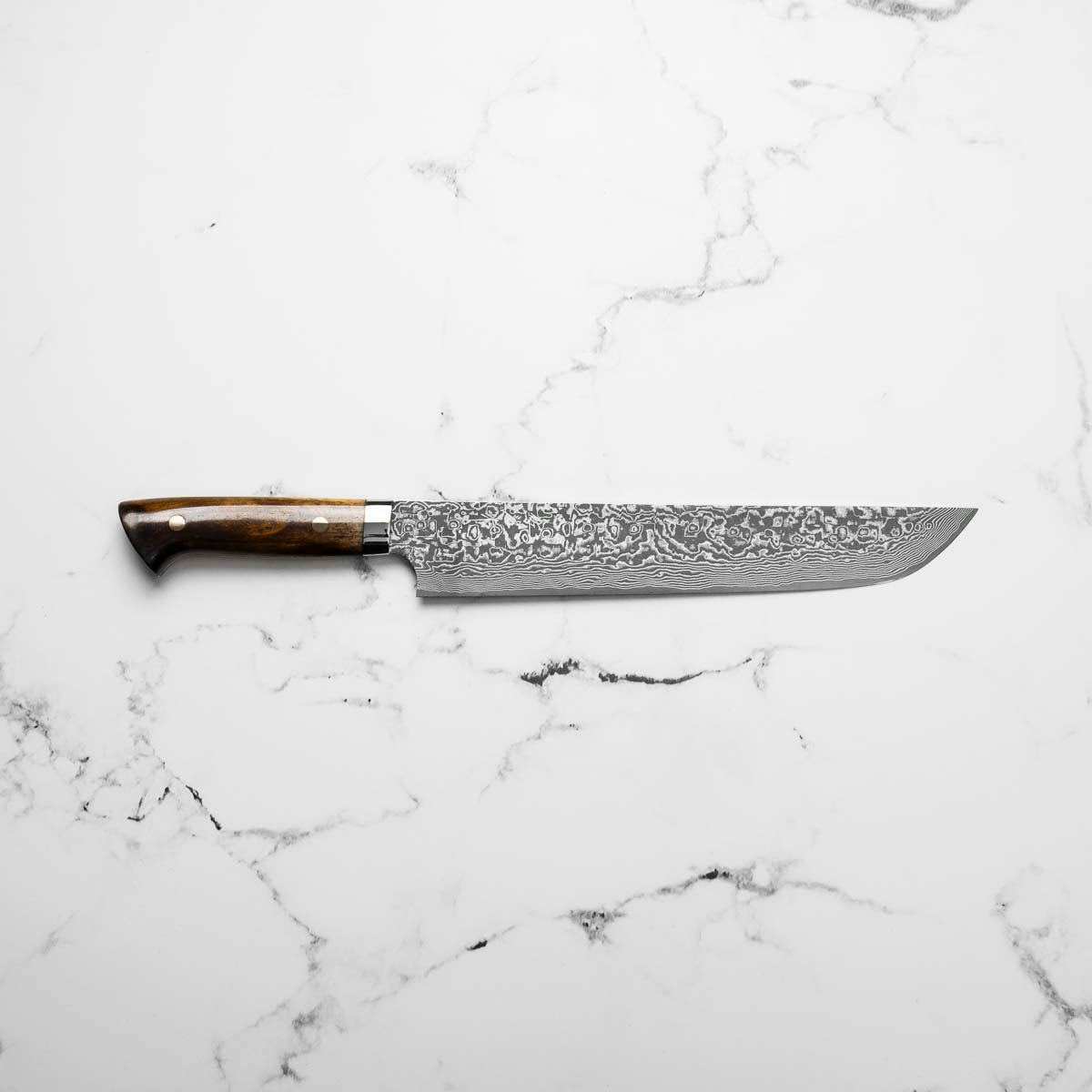 Takeshi Saji R2/SG2 Damascus Sakimaru Sujihiki 240mm BCW