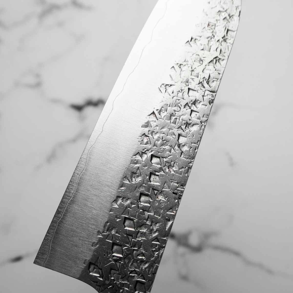 Yu Kurosaki Shizuku SG2 Santoku 165mm - Dark Maple