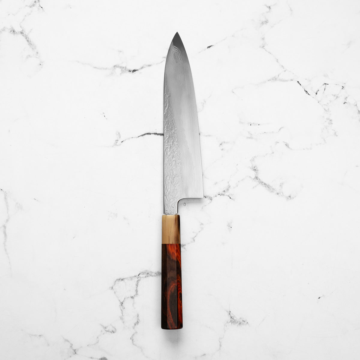 Masuda Migaki Gyuto 220mm - Siamese Rosewood & Blonde