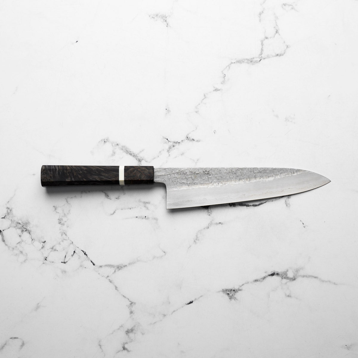 Satoshi Nakagawa Ginsan Tsuchime Gyuto 210mm - Maple