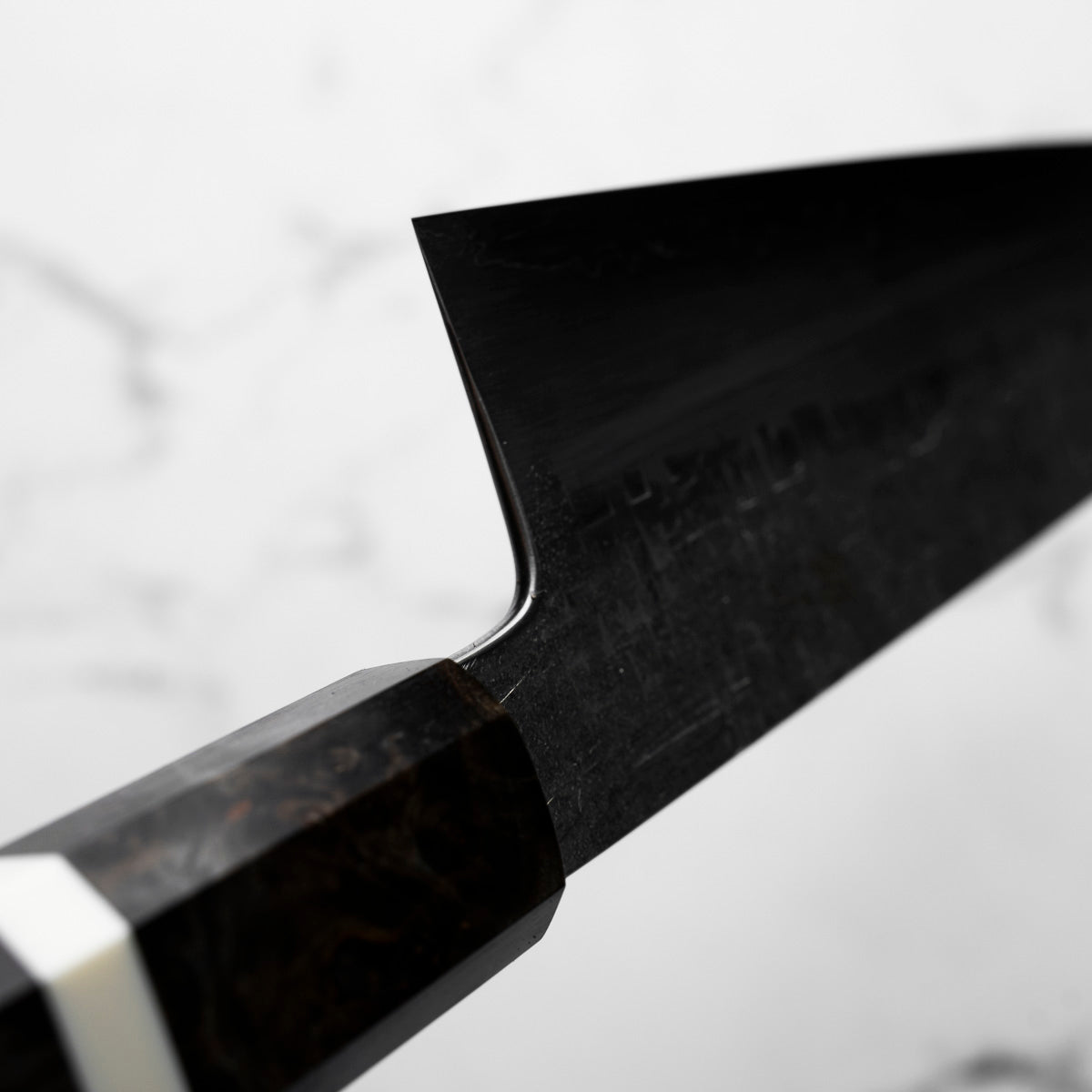 Satoshi Nakagawa Ginsan Tsuchime Gyuto 210mm - Maple