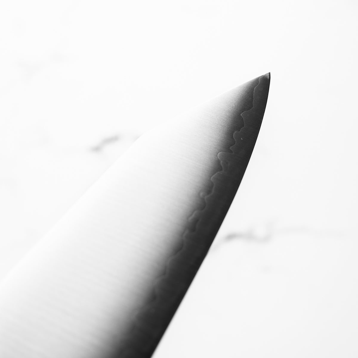 Hatsukokoro Hayabusa SG2 3 Layer Kiritsuke Gyuto 240mm - Dark Maple