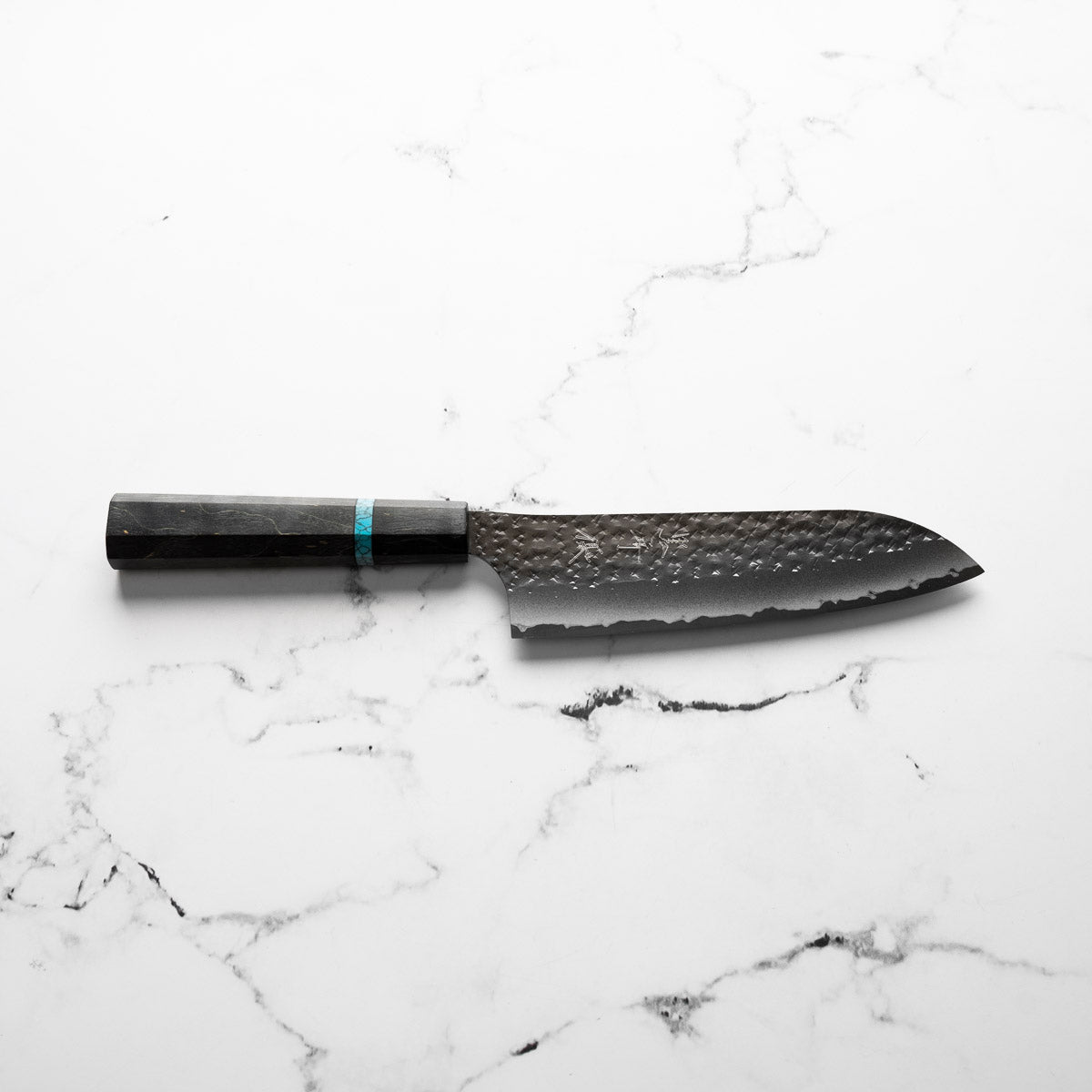 Yu Kurosaki AS Kokusen Ei Santoku 165mm - Maple Turquoise