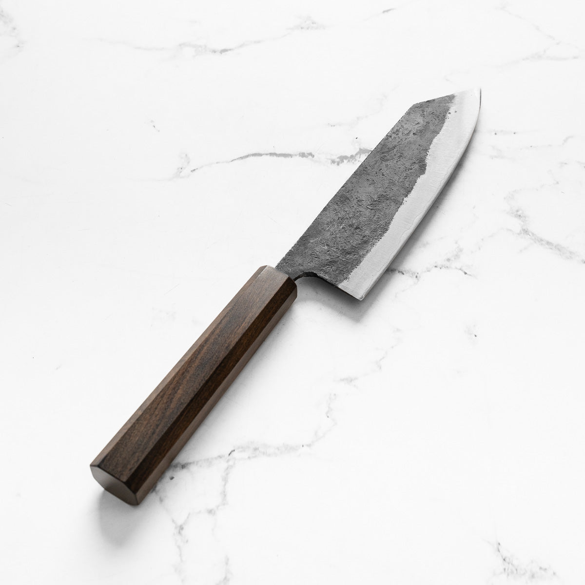 Hatsukokoro Kurogane Blue 2 Bunka 165mm - Mono Bubinga