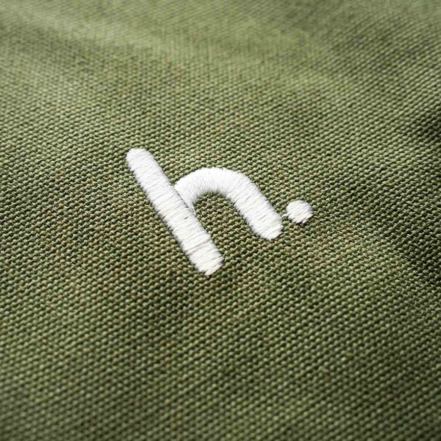 Habitat Canvas Knife Roll - 6 Slot - Dark Green