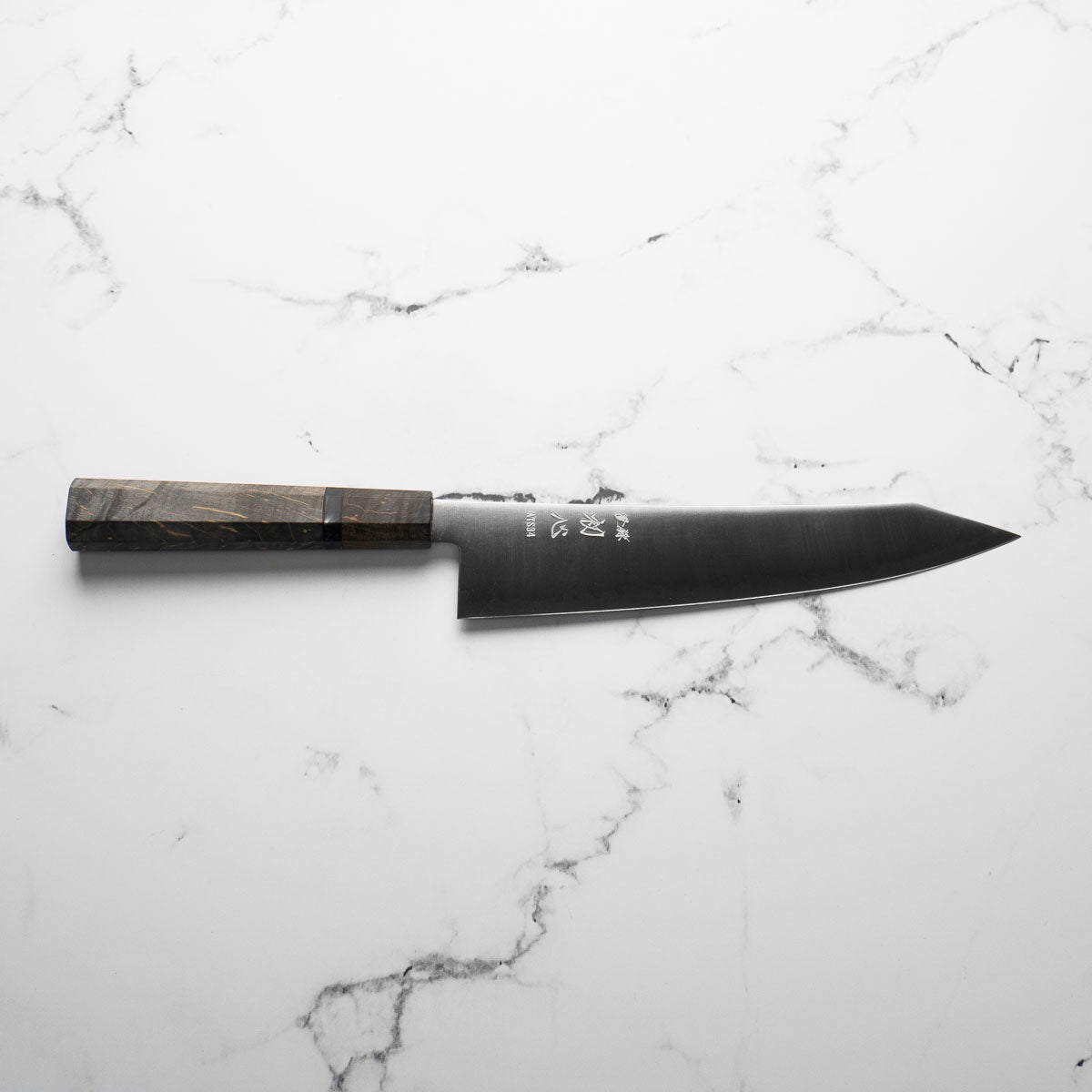 Hatsukokoro Hayabusa ATS34 Kiritsuke 210mm - Dark Maple