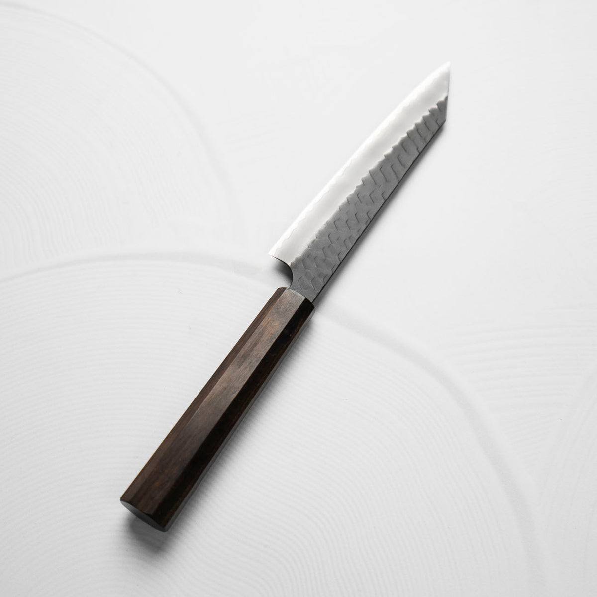Nigara Hamono SG2 Kurouchi Tsuchime Kiritsuke Petty 150mm - Ebony