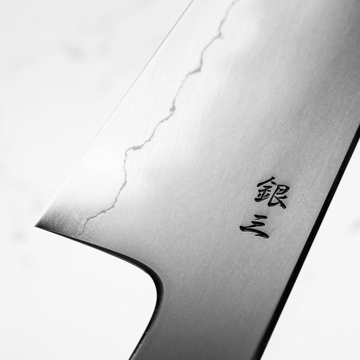 Tetsujin Hamono Ginsan Kasumi Gyuto 210mm - Persimmon
