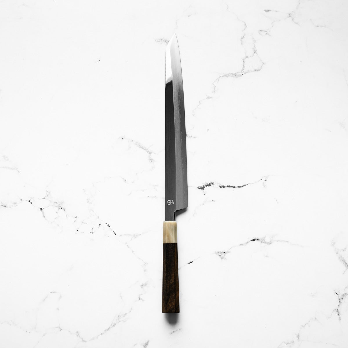 Sakai Kikumori "Choyo" Ginsan Kiritsuke Yanagiba 300mm - Persimmon