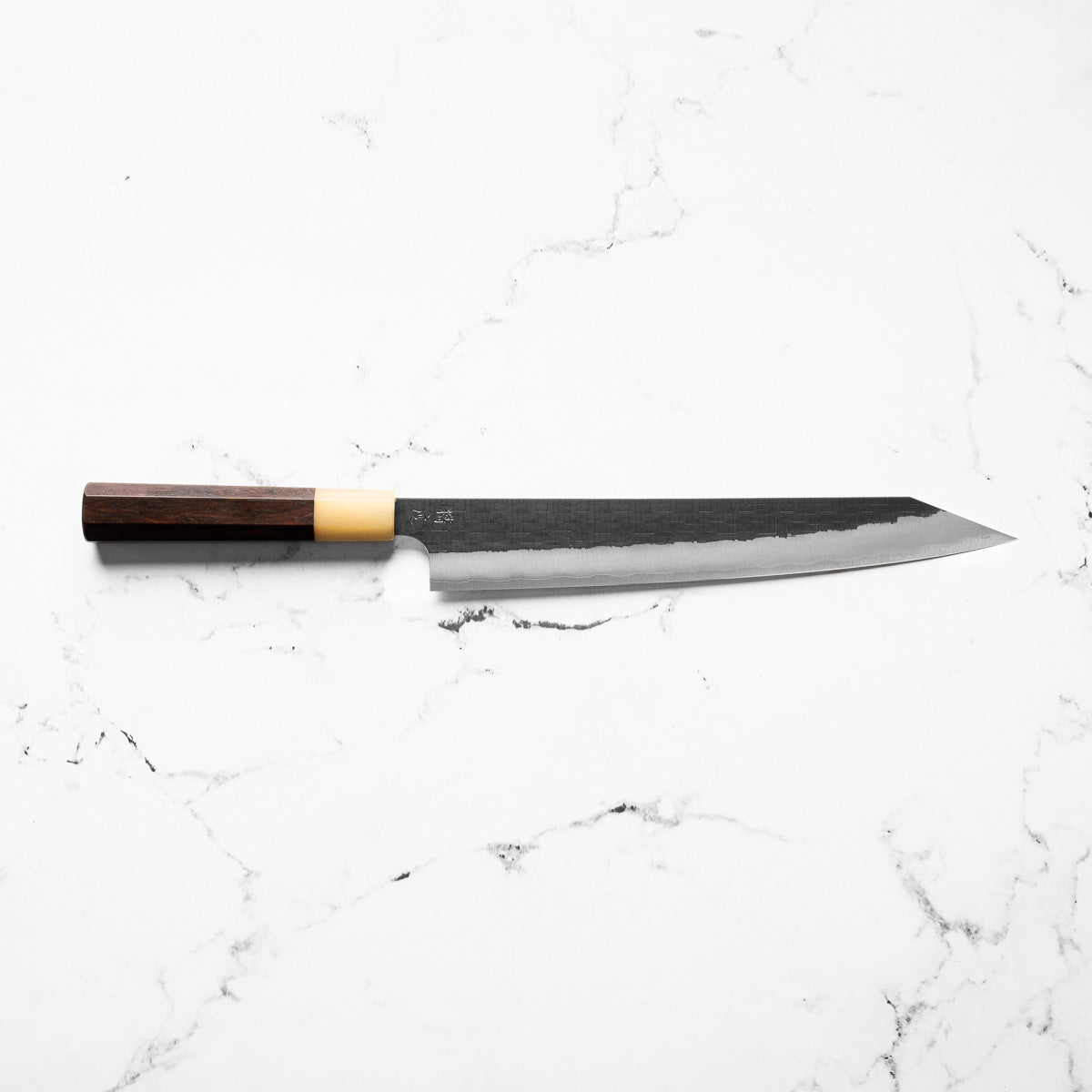 Seido "Aomori" Ginsan Tsuchime Kiritsuke Sujihiki 270mm - Siamese Rosewood