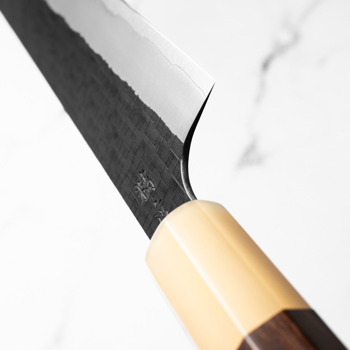 Seido "Aomori" Ginsan Tsuchime Kiritsuke Sujihiki 270mm - Siamese Rosewood