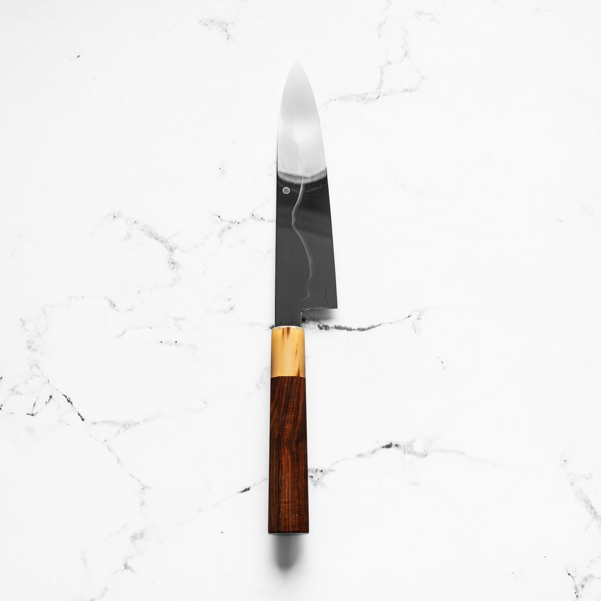 Yoshikazu Ikeda White 1 Mirror Finished Honyaki Gyuto 210mm