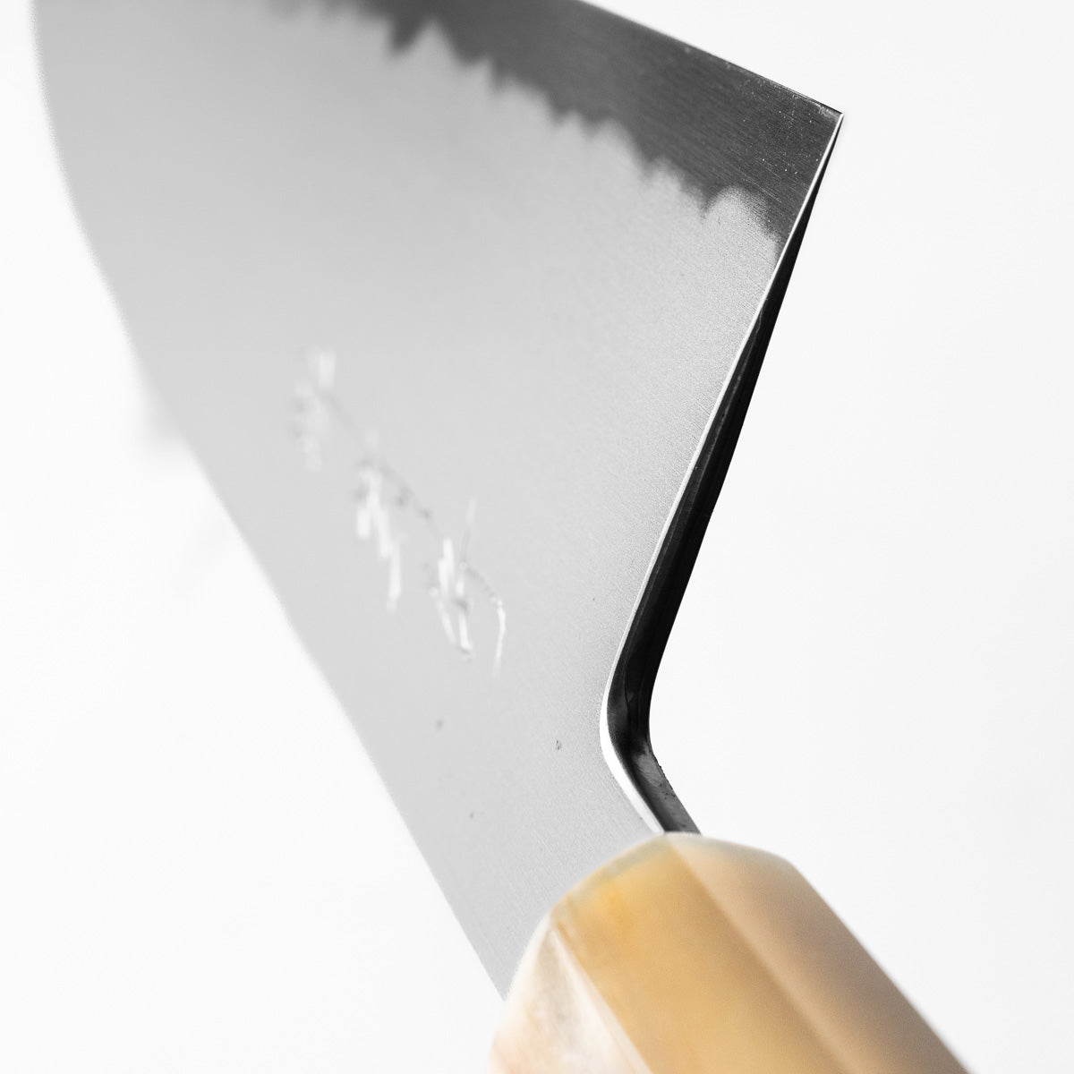Y.Tanaka x Sakai Kikumori Extra Tall Blue 1 Gyuto 225mm - Siamese Rosewood & Blonde