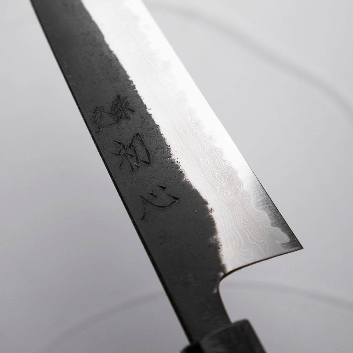 Hatsukokoro Shinkiro Blue Super Damascus Kurouchi Gyuto 210mm - Maple