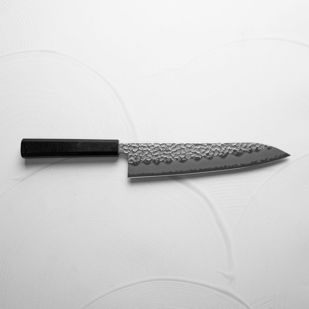 Tsunehisa Blue Super Tsuchime Gyuto 210mm - Ebony