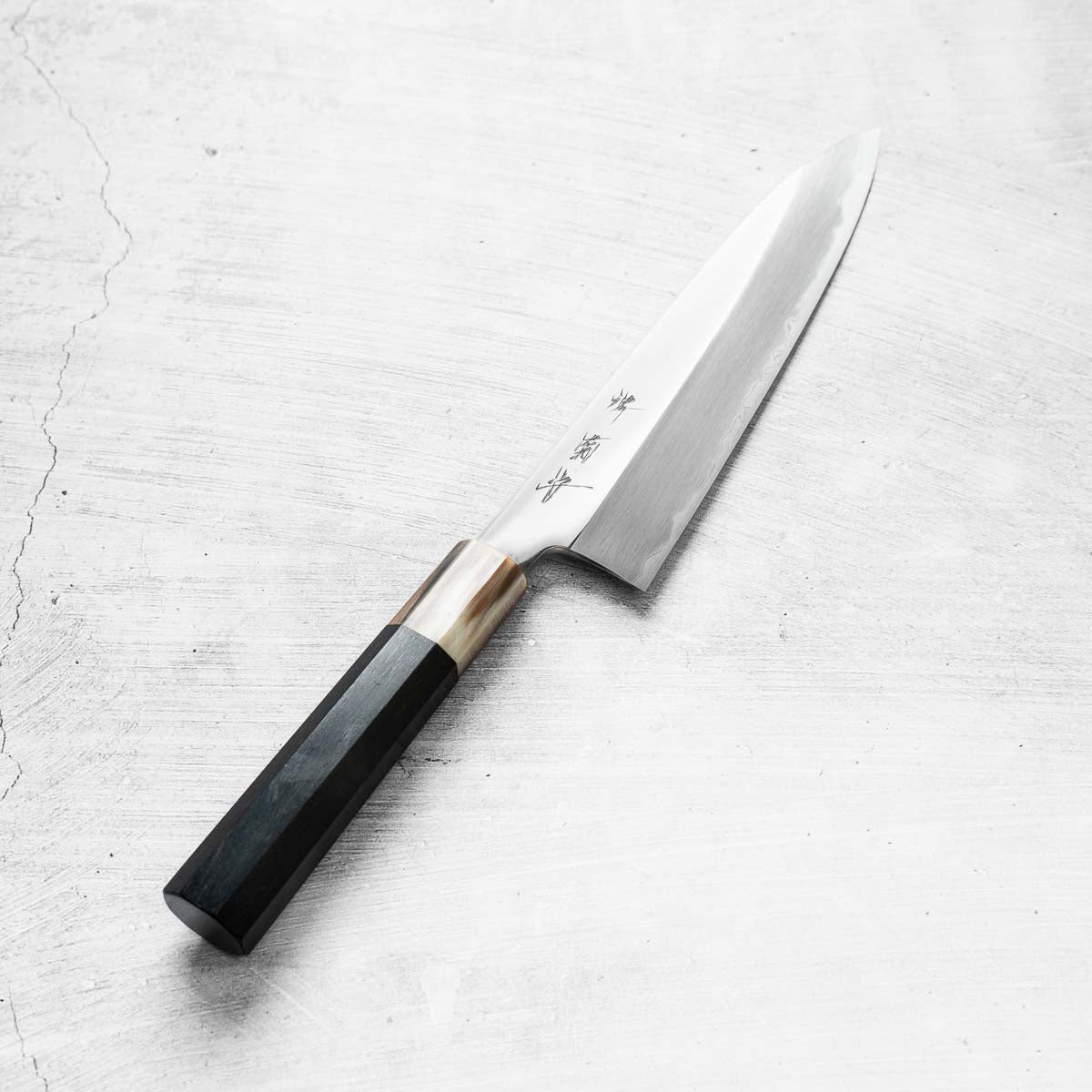 Nakagawa x Sakai Kikumori White 1 SS Clad Gyuto 210mm