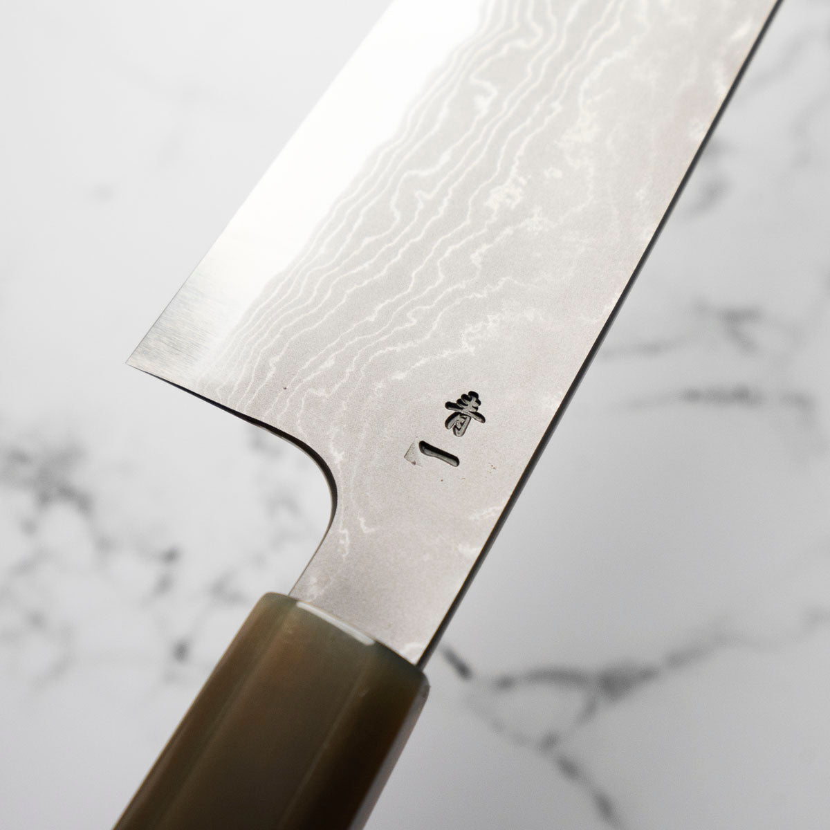 Hatsukokoro Blue 1 Damascus Gyuto 240mm