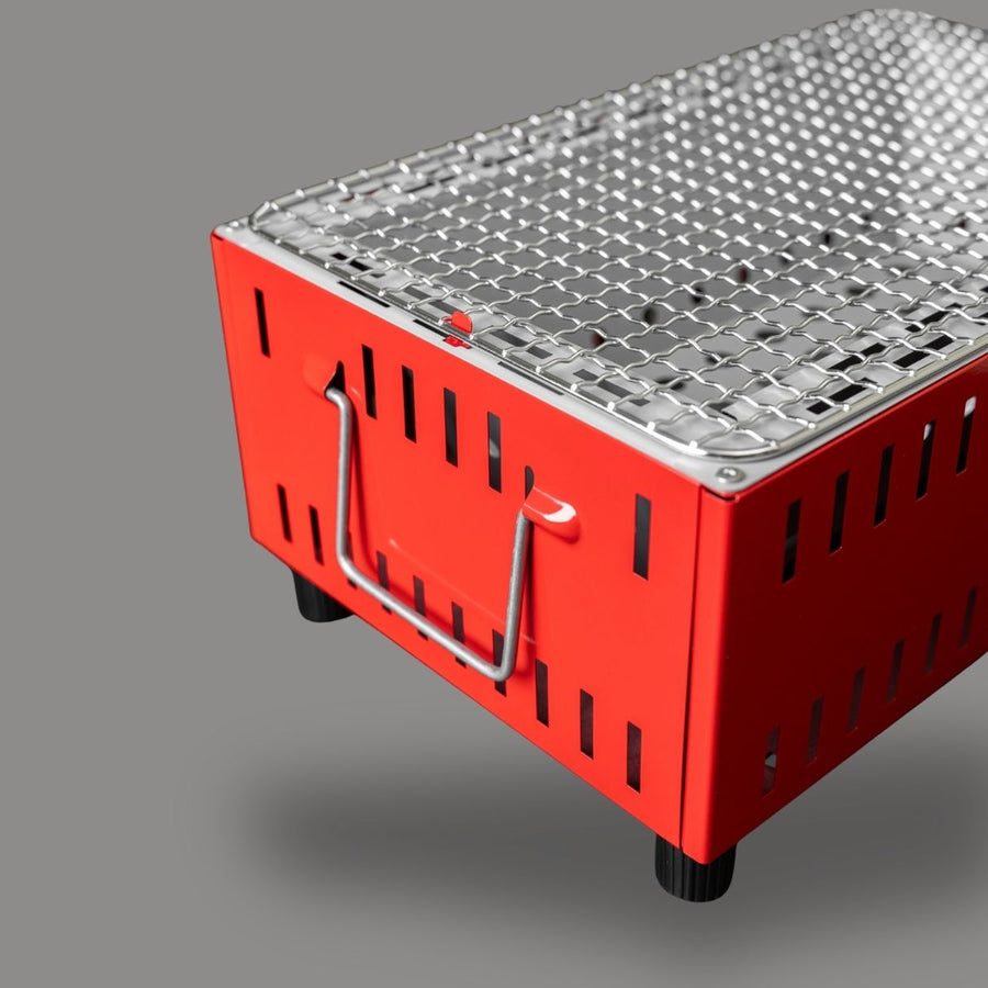Green Life Tabletop BBQ Grill - Red