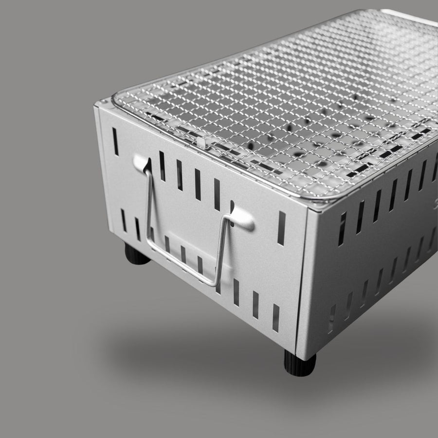 Green Life Tabletop BBQ Grill - Silver
