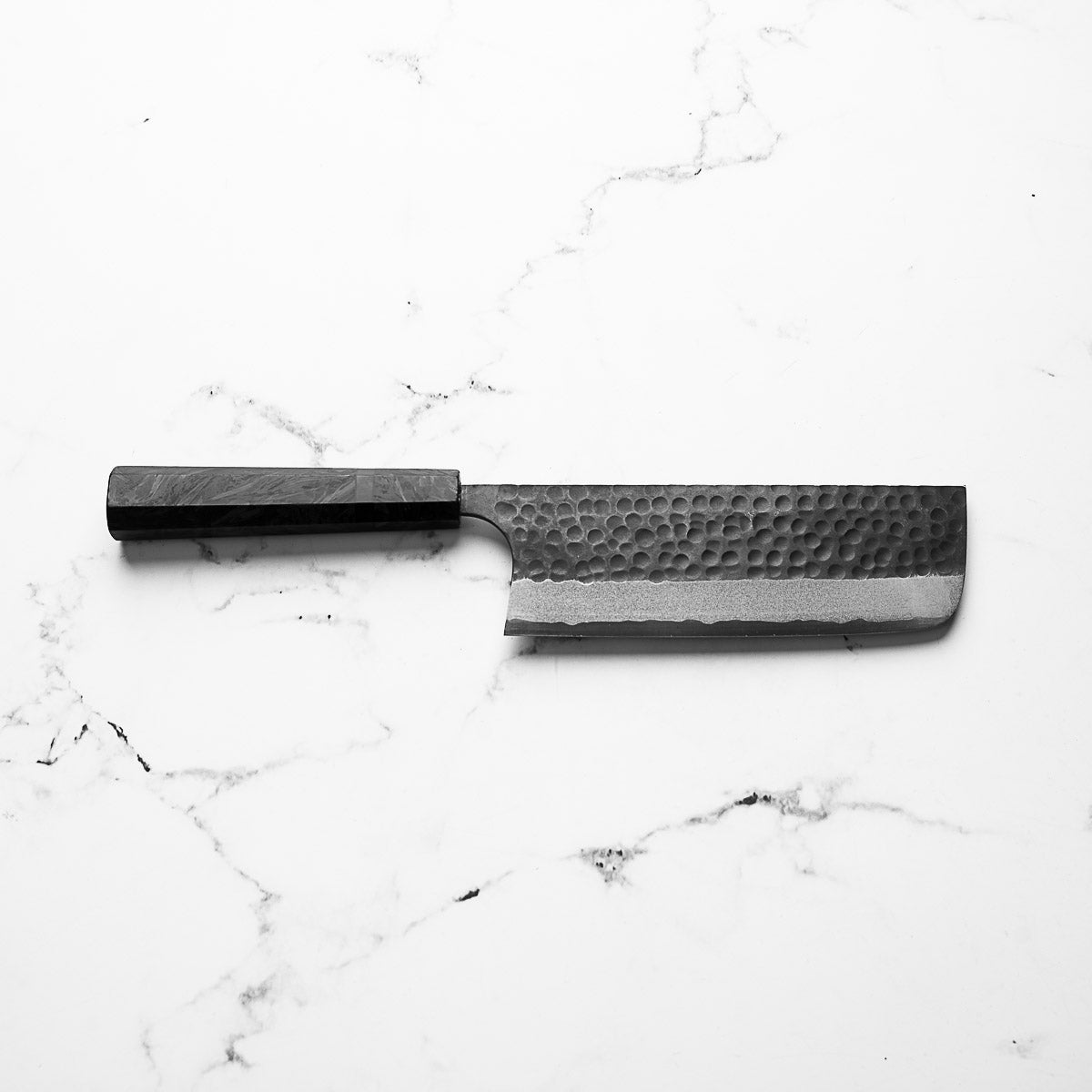 Masakage Koishi Nakiri 165mm - Dark Carbon Fibre