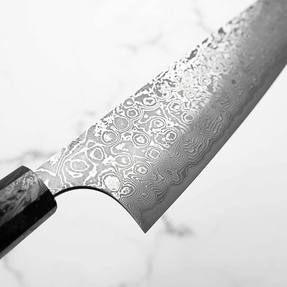 Masakage Kumo Gyuto 210mm - Dark Carbon Fibre